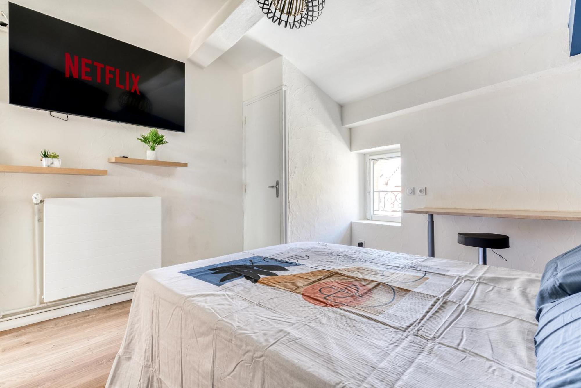 Cote Palais 2-Climatise-Netflix-Fibre Apartment Каркасон Екстериор снимка